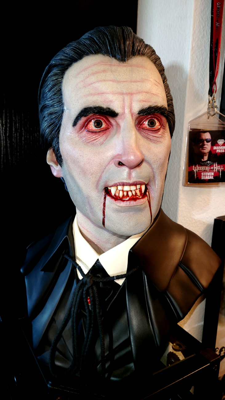 Dracula – Christopher Lee Lifesize Büste
