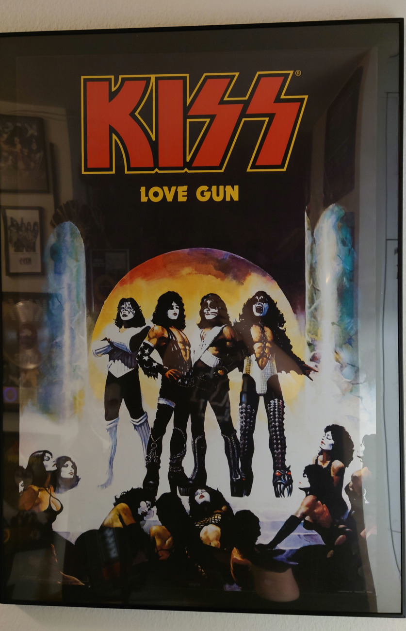 KISS Love Gun Poster